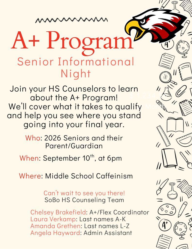 A+ Program Senior Night