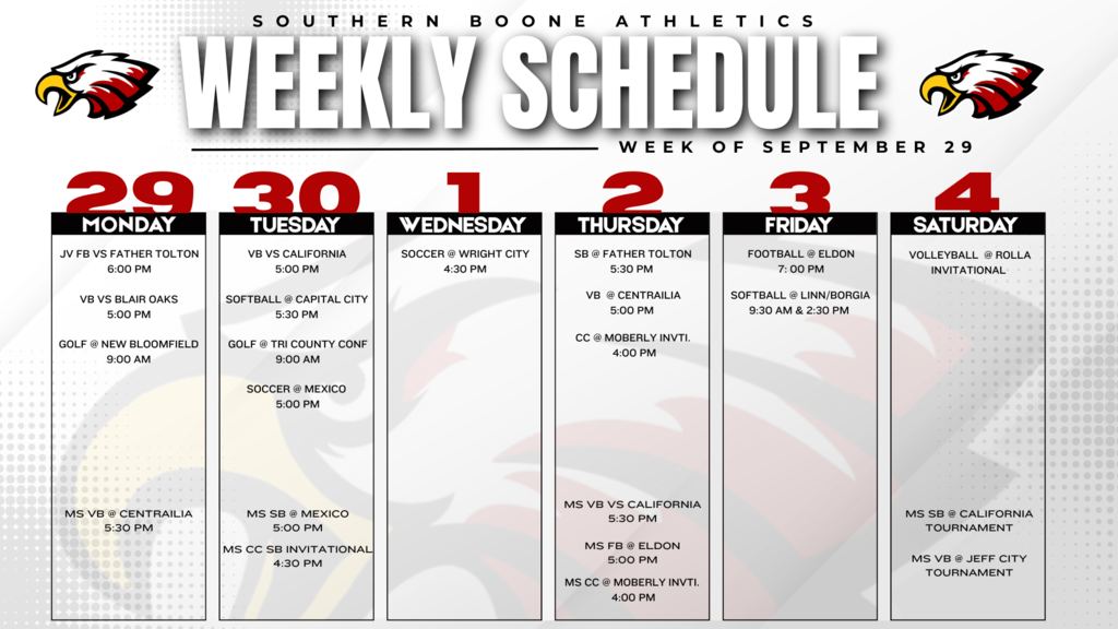 WEEKLY SCHEDULE (7)