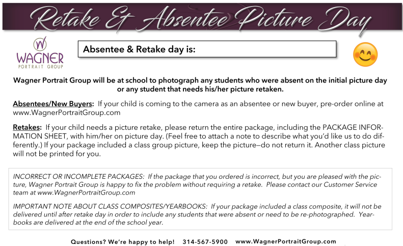 retake day