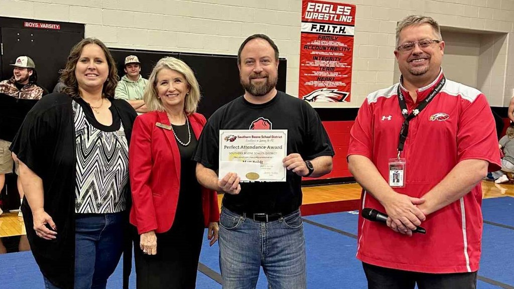 Staff Perfect Attendance Award