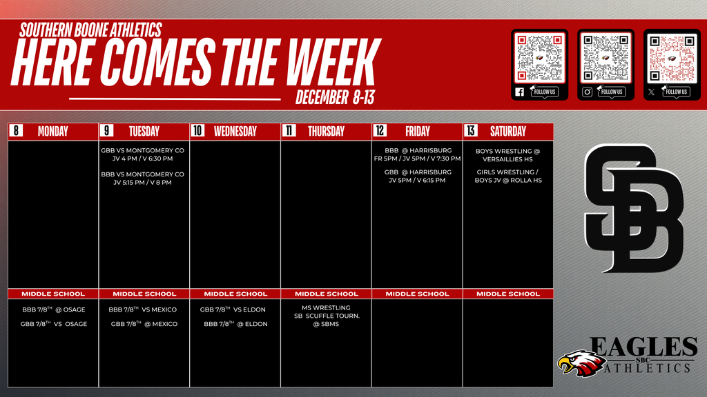 WEEKLY SCHEDULE (38)