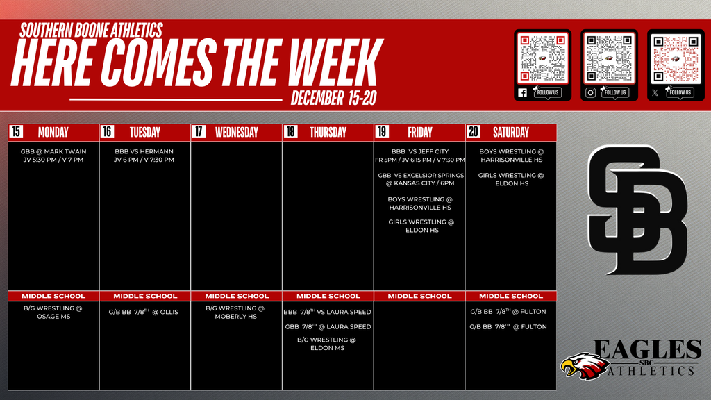 WEEKLY SCHEDULE (39)
