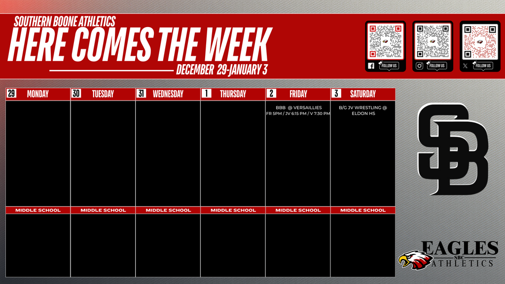 WEEKLY SCHEDULE (40)