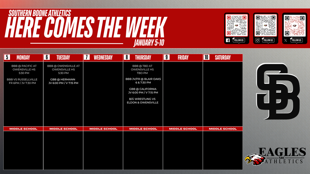 WEEKLY SCHEDULE (41)
