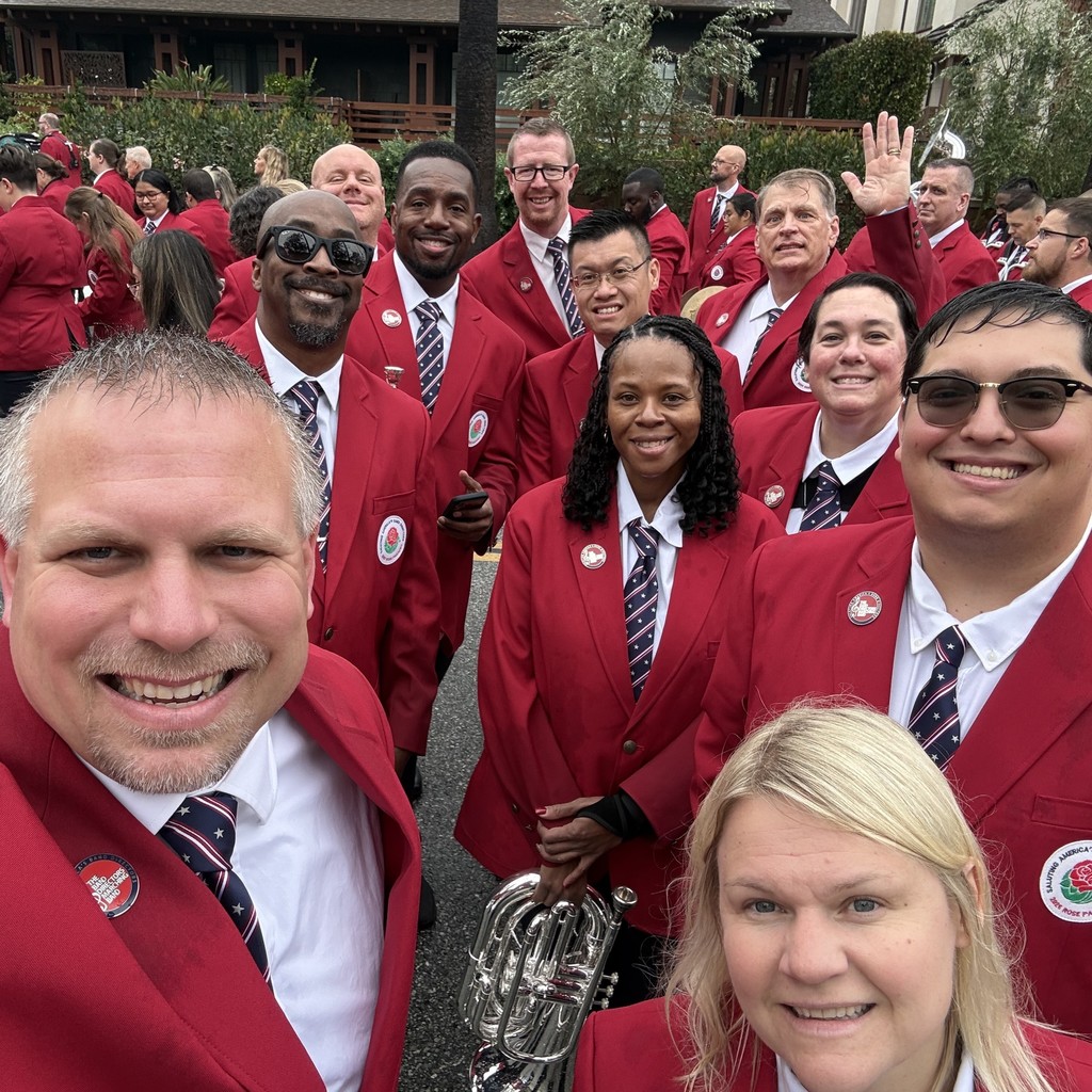 T.J. Higgins at Rose Parade