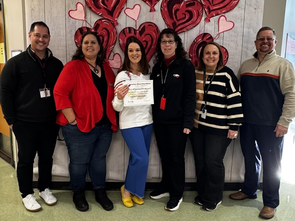 January Perfect Attendance Awards