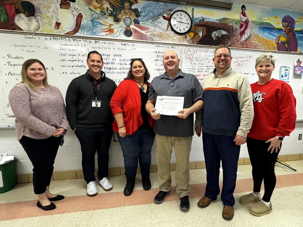 January Perfect Attendance Awards