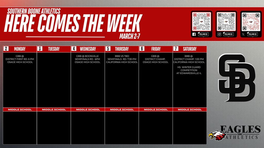 WEEKLY SCHEDULE (51)