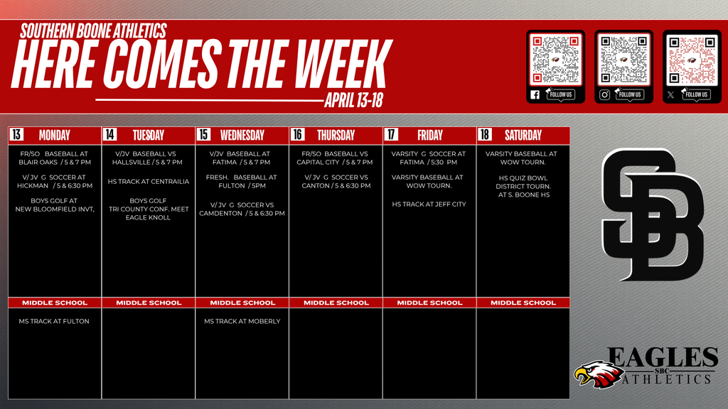 Weekly Schedule