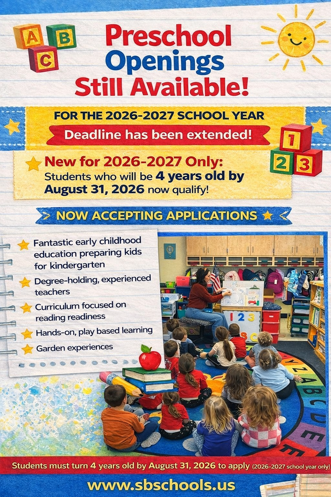 Preschool Application Flyer