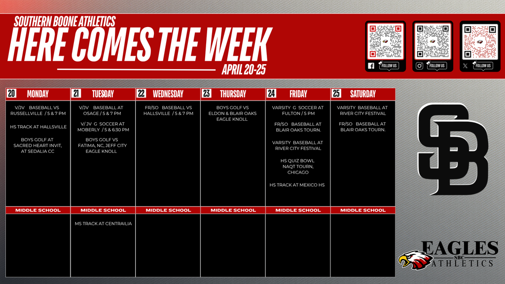 Weekly Schedule