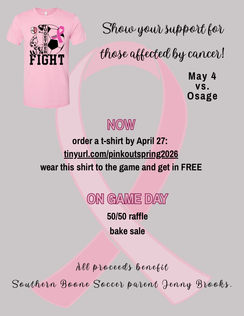 Pink Out Game Flyer
