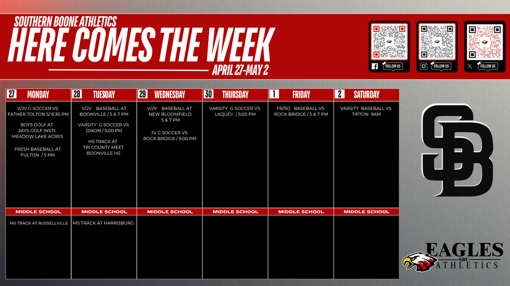 Weekly Schedule