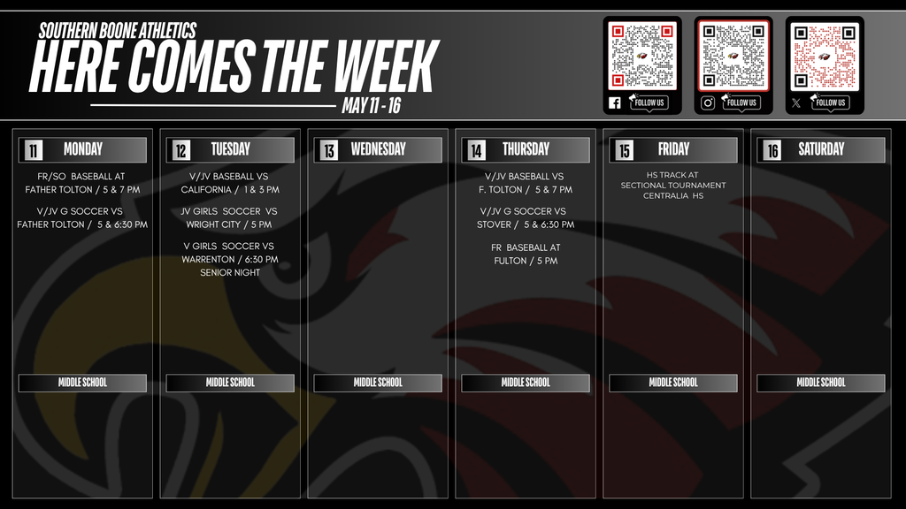 Weekly Schedule
