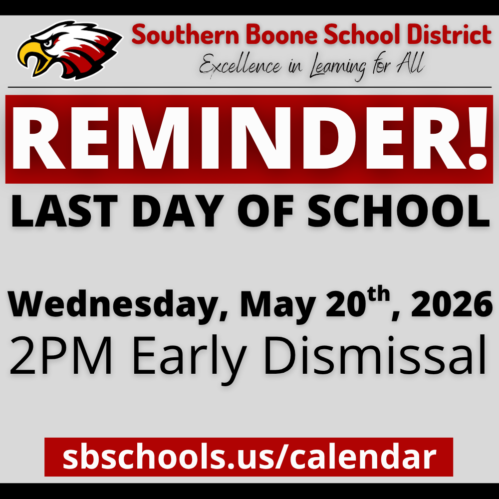 Last Day of School Reminder