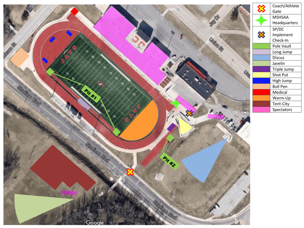 Track Layout Map