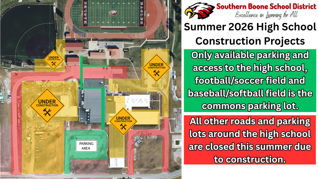 Summer High School Construction Project Graphic