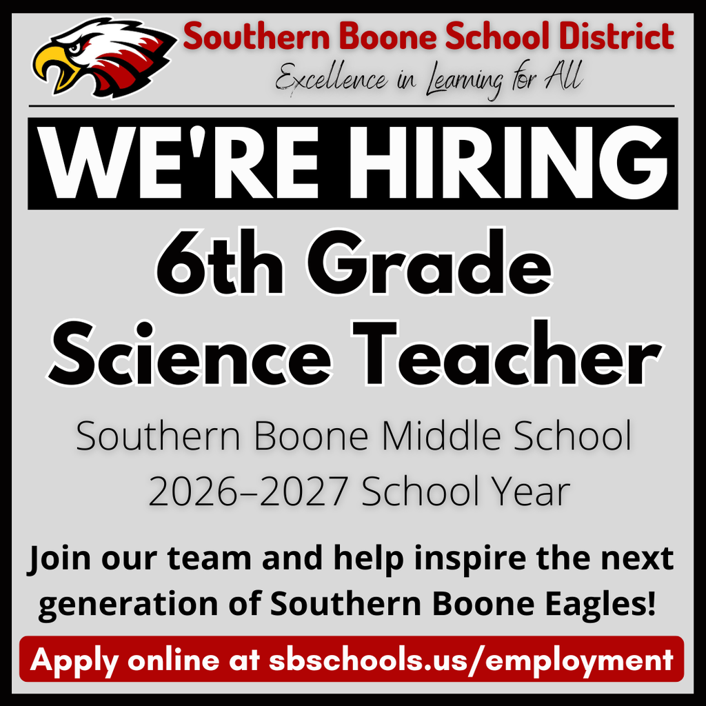 Hiring Science Teacher