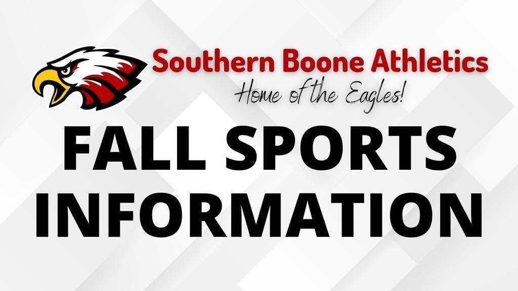 Fall Sports Info
