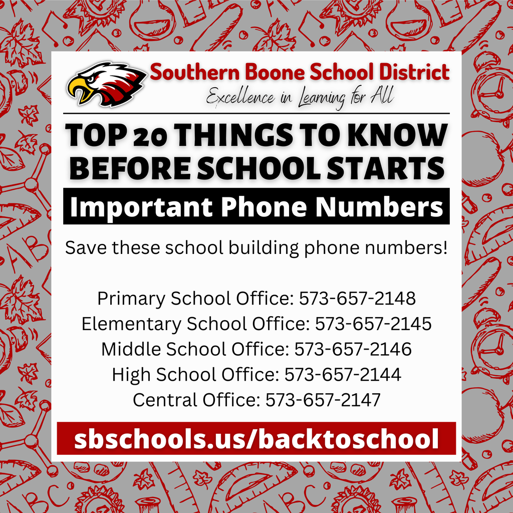 Important Phone Numbers
