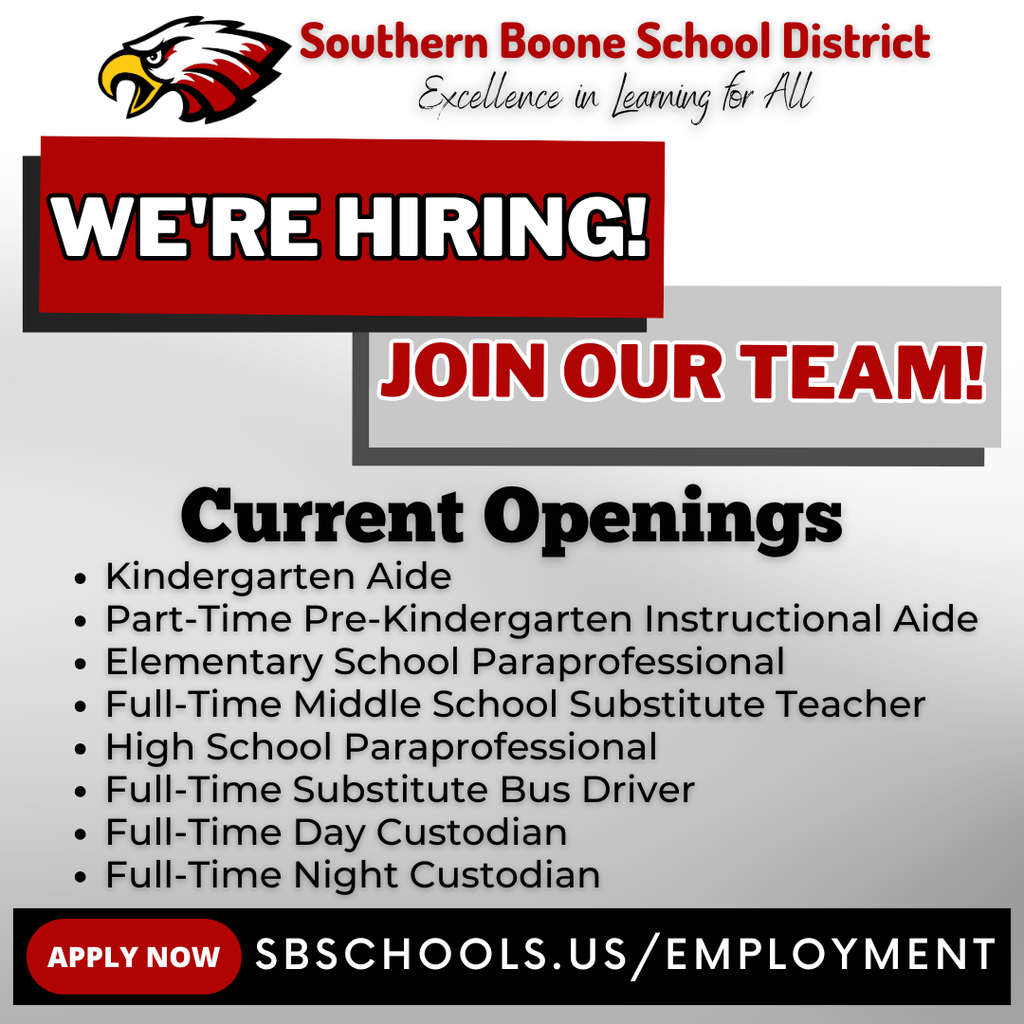 We're Hiring