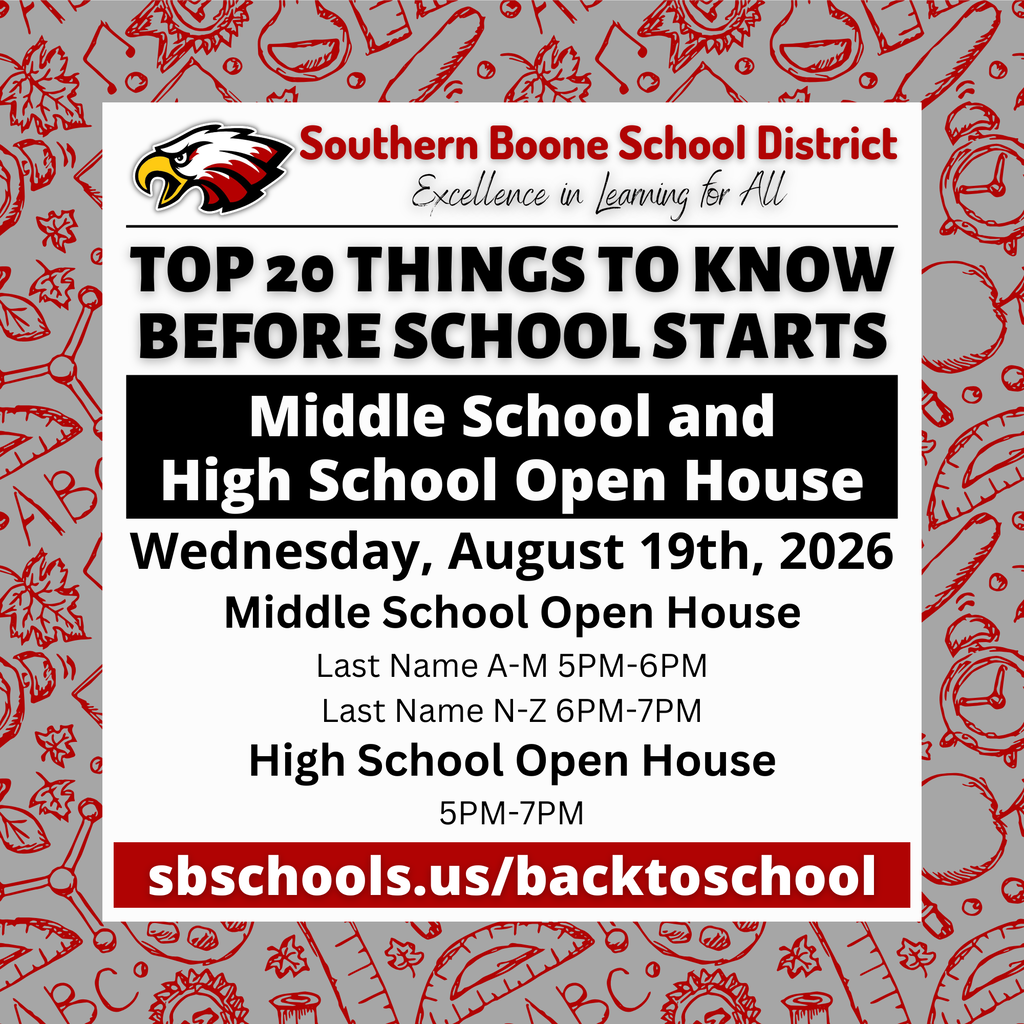 MS and HS Open House