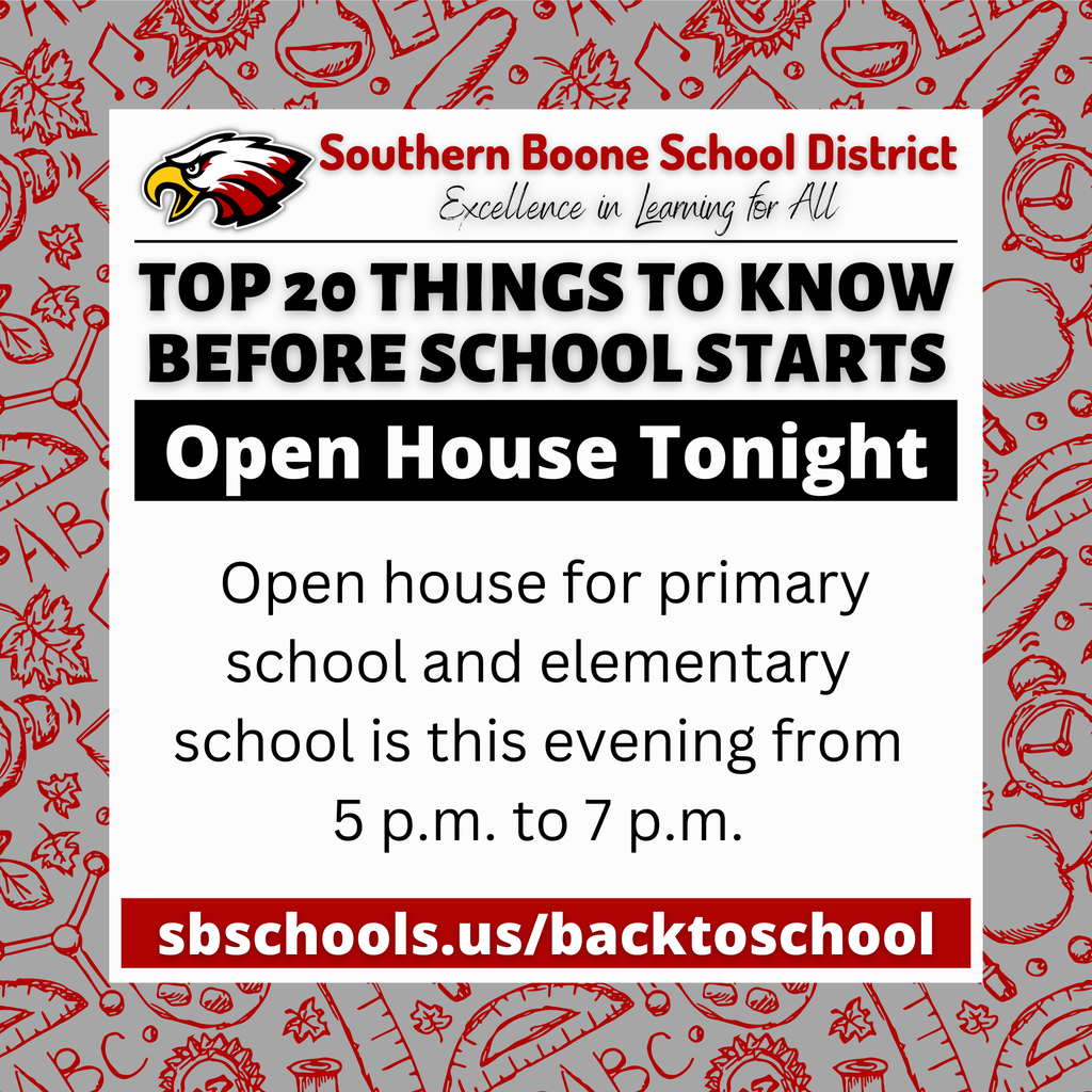 Open House Tonight
