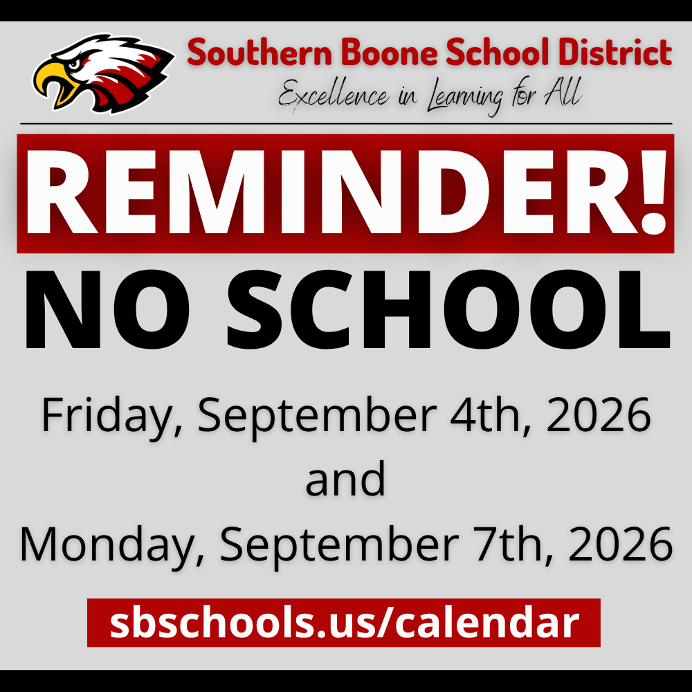 No School Reminder