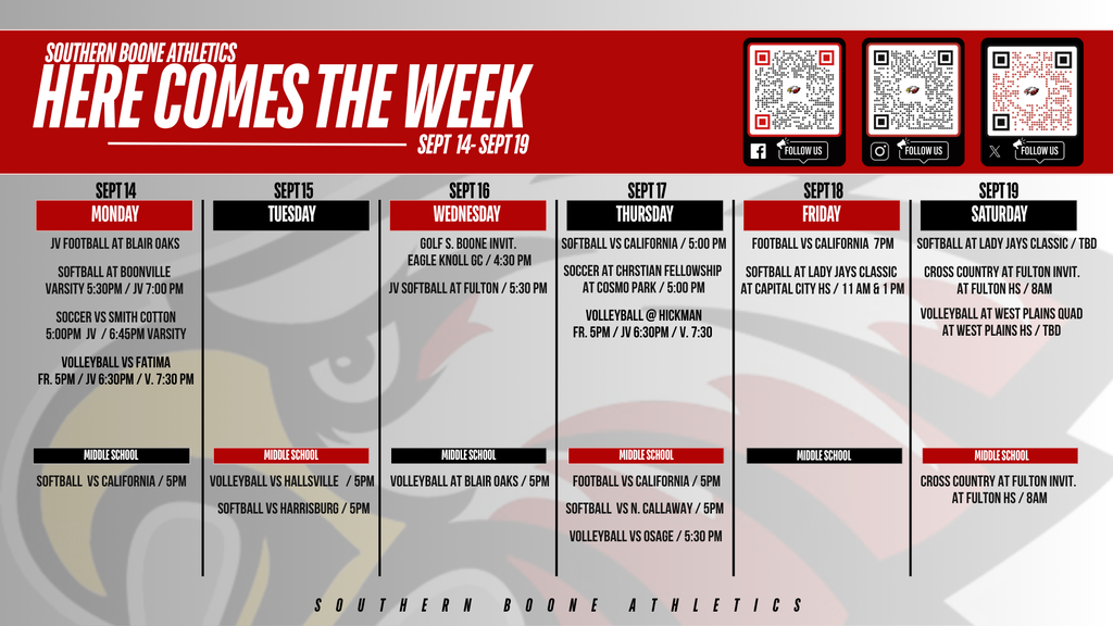 Weekly Schedule