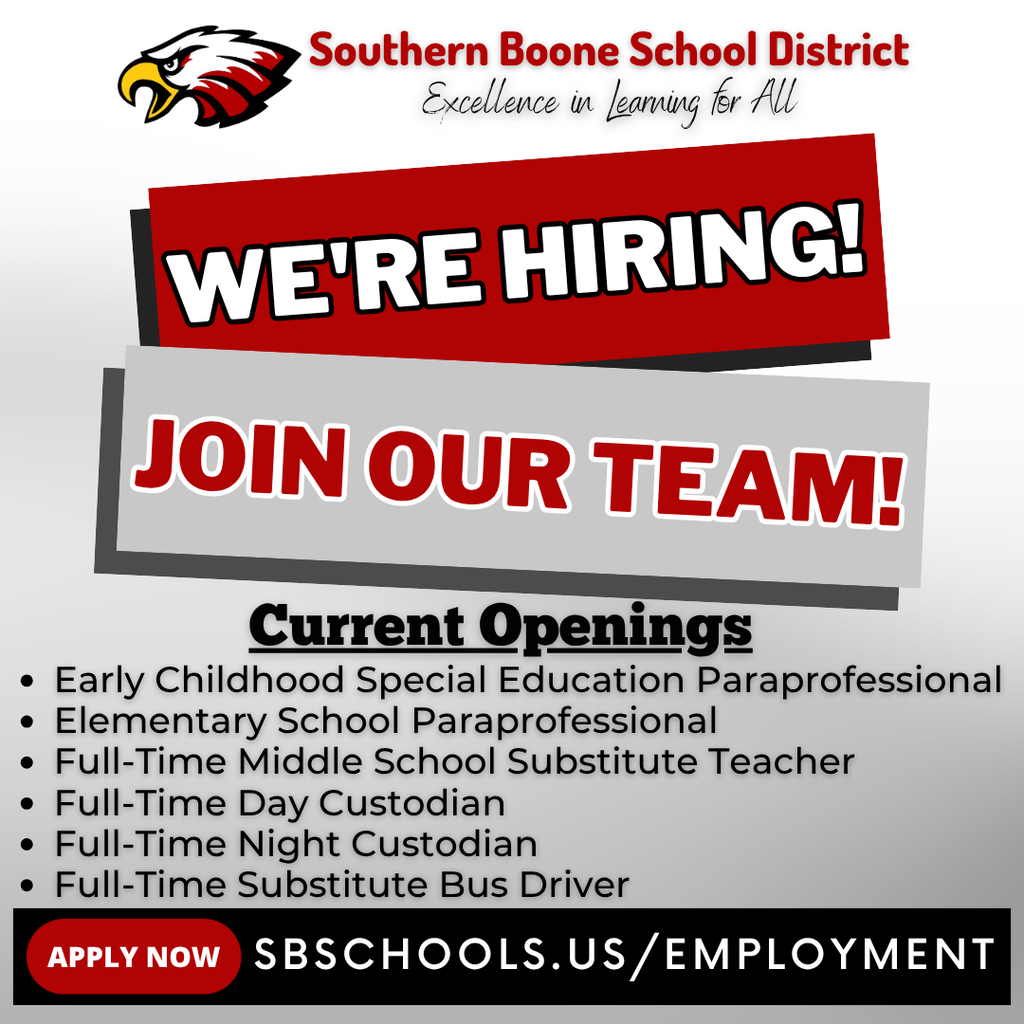 We're Hiring! Join Our Team!