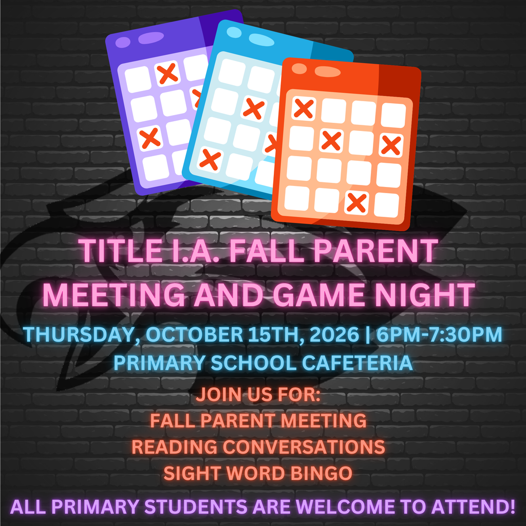 Fall Parent Meeting and Game Night