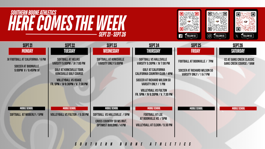 Weekly Schedule