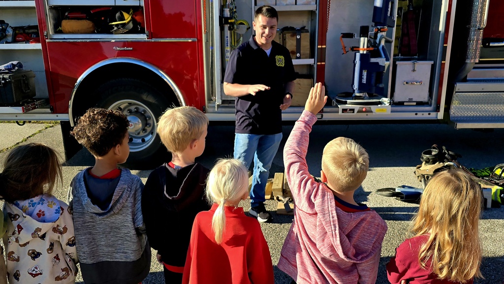 Fire Truck Visit