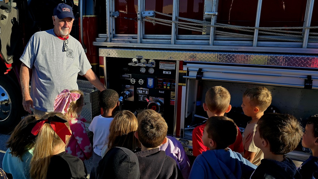 Fire Truck Visit
