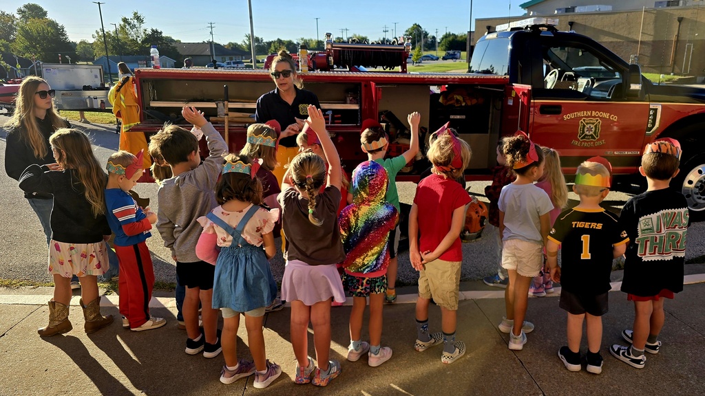 Fire Truck Visit