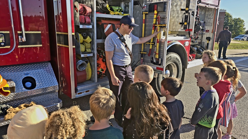 Fire Truck Visit