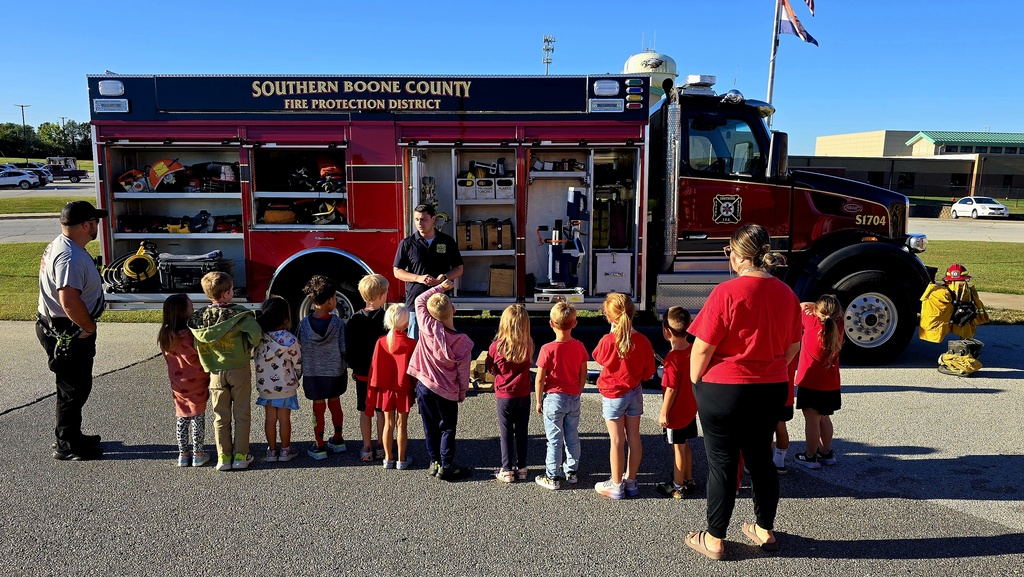 Fire Truck Visit