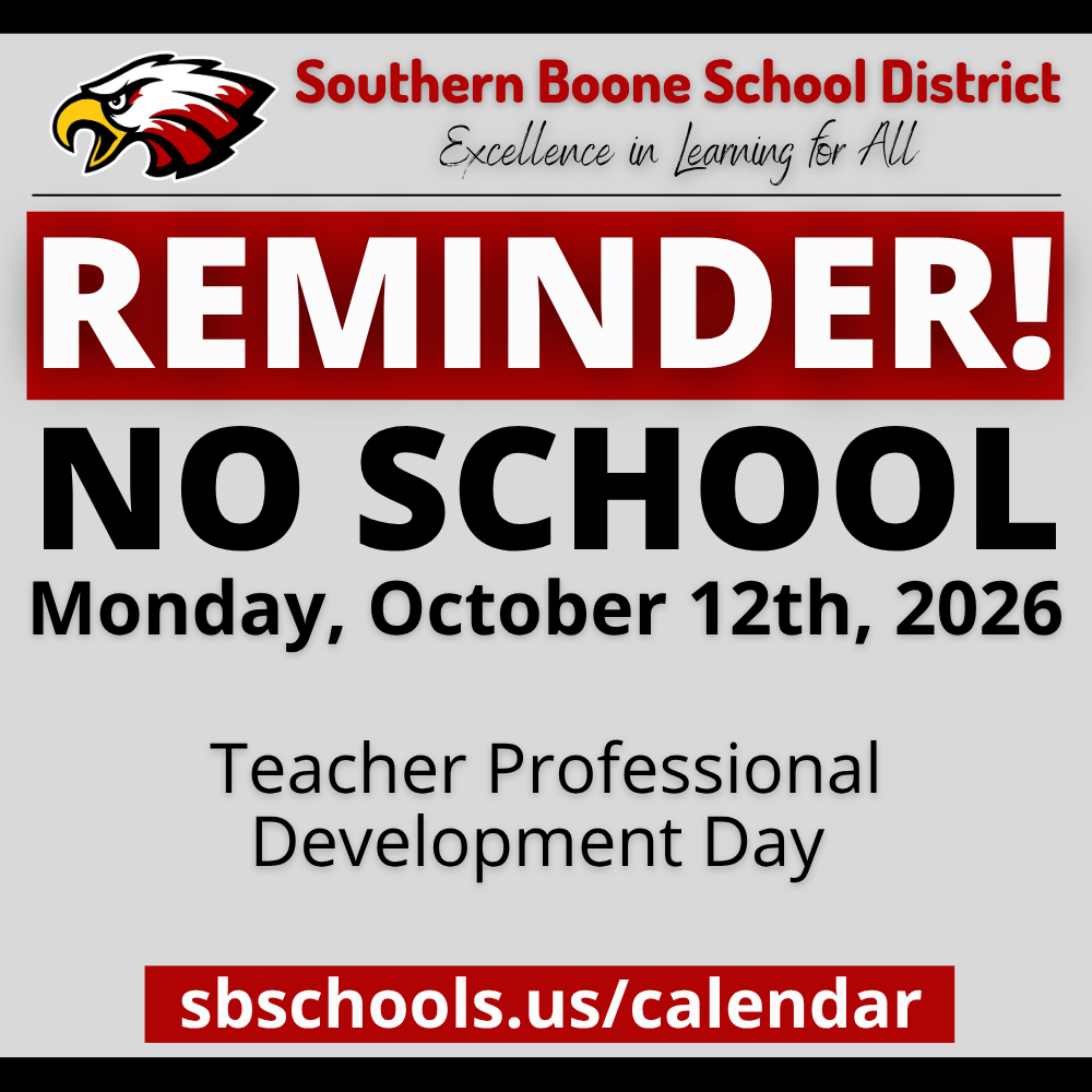 No School Reminder Graphic