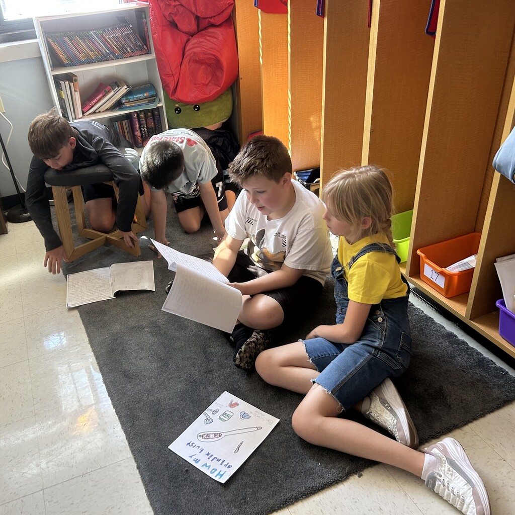 Mrs. Toombs' 4th Grade Class Publishing Party