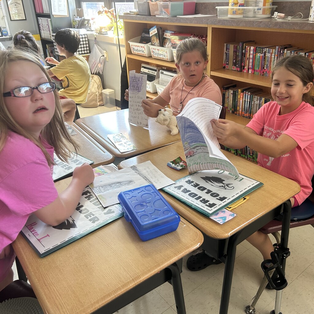 Mrs. Toombs' 4th Grade Class Publishing Party