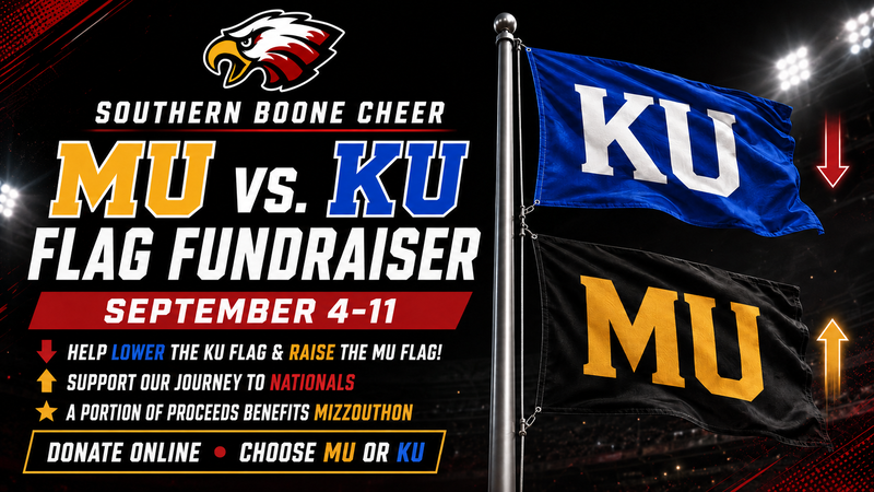 MU vs KU Flag Fundraiser