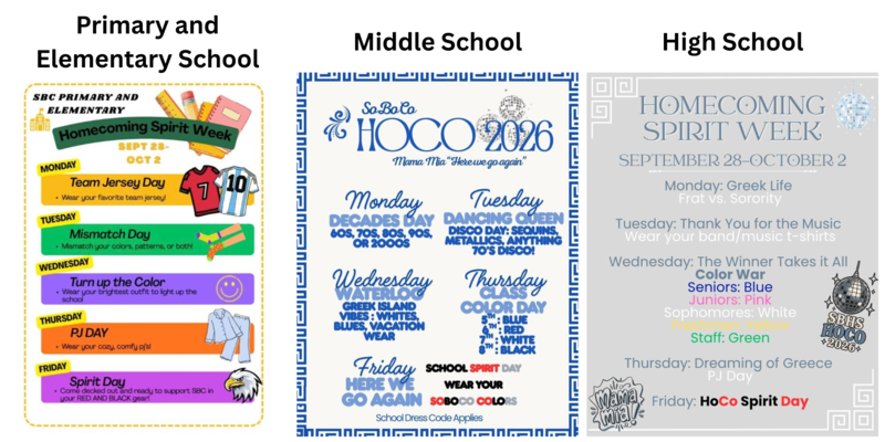 Homecoming Spirt Week