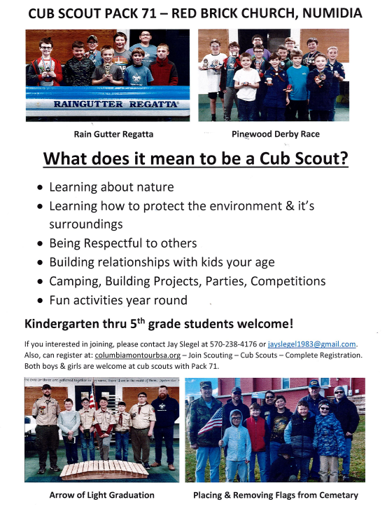 Cub Scout Information