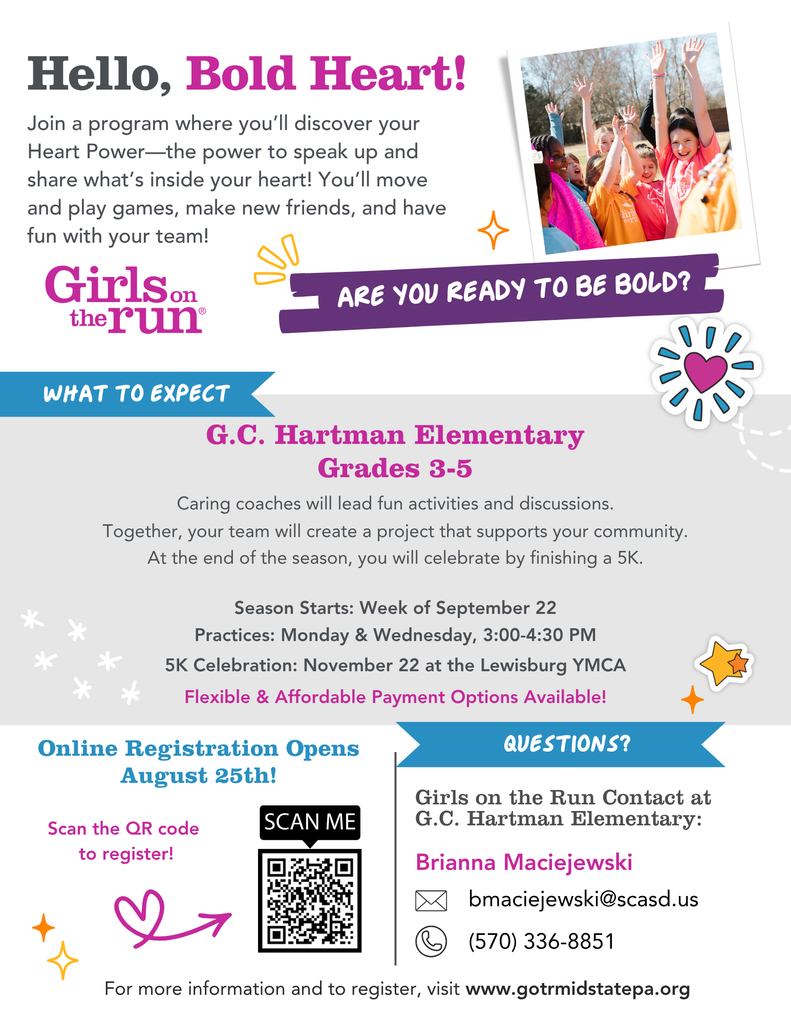Girls Run Flyer