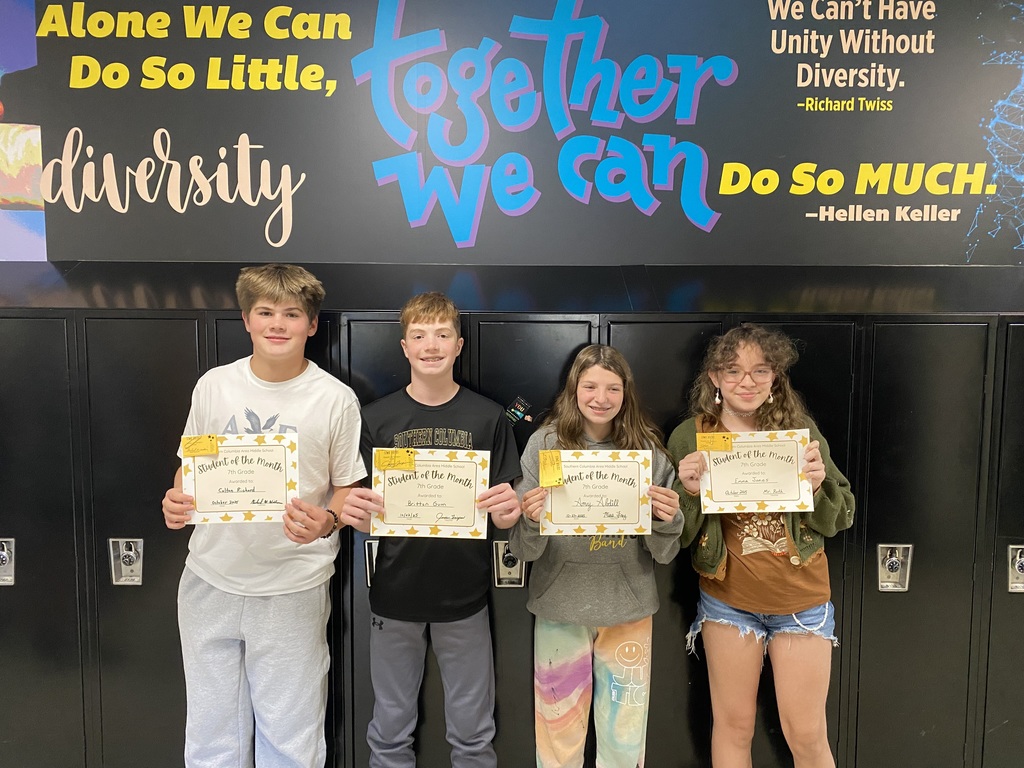 students of the month