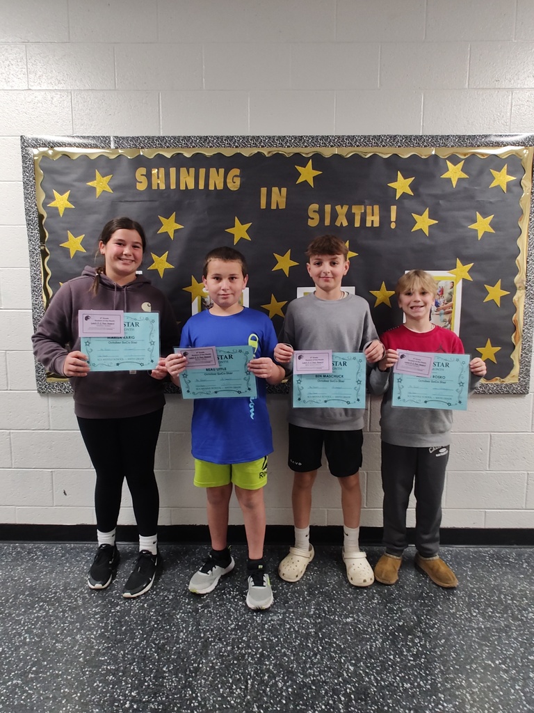 students of the month