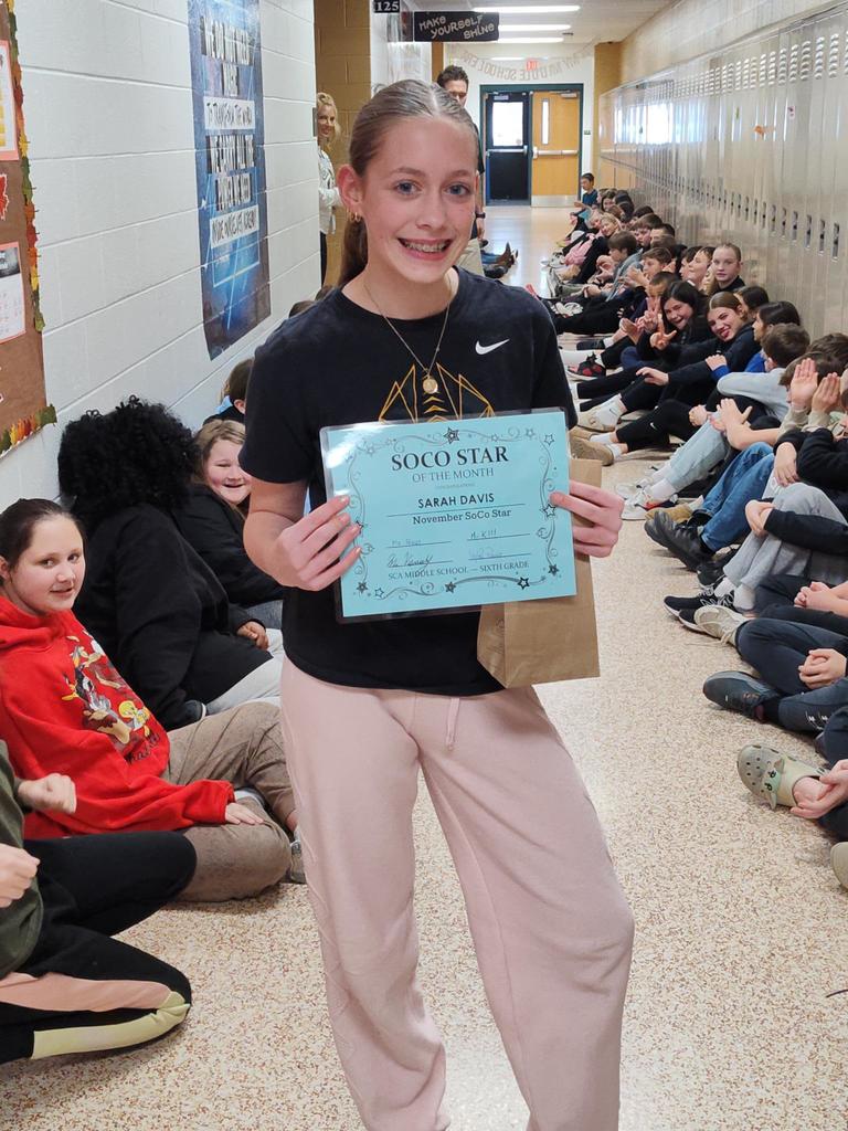 students of the month