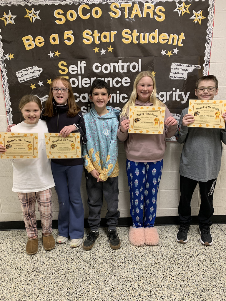 students of the month