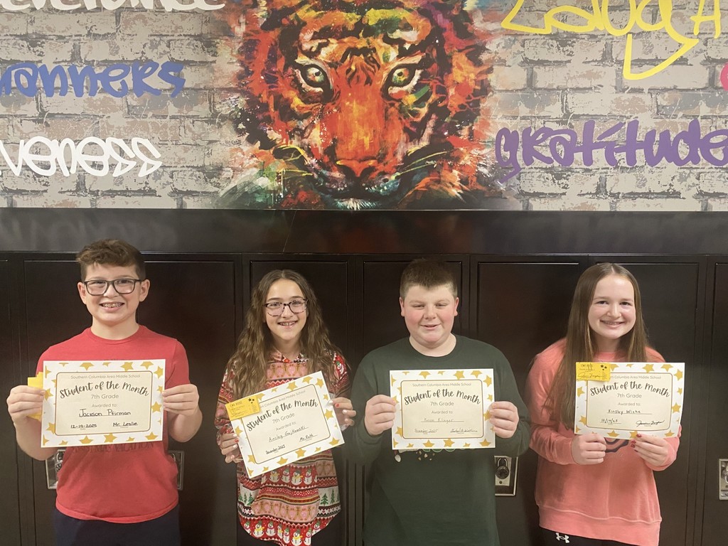 students of the month