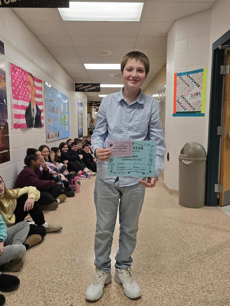 students of the month